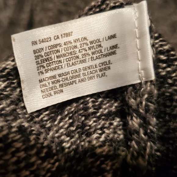 GAP Marled Knit Hooded Pullover - Heather Gray - Picture 6 of 13